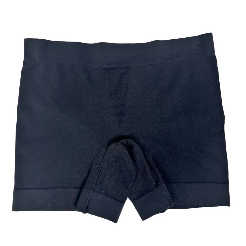 NEW Jockey Shapewear Black Short Length Microfiber Slipshort Skimmies Women’s XS